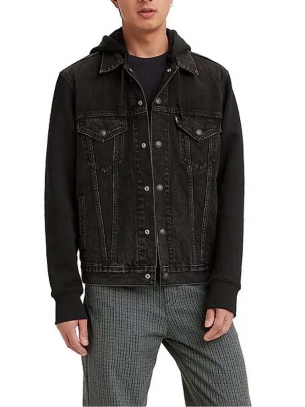 Levi's® Hybrid Hoodie V Denim Trucker Jacket